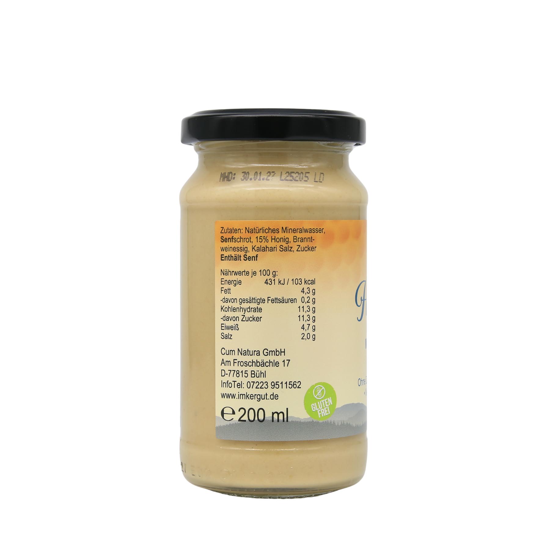 Honig Senf Seitlich links